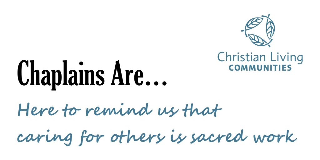 Chaplains Are Reminding Us Chaplains Are Reminding Us