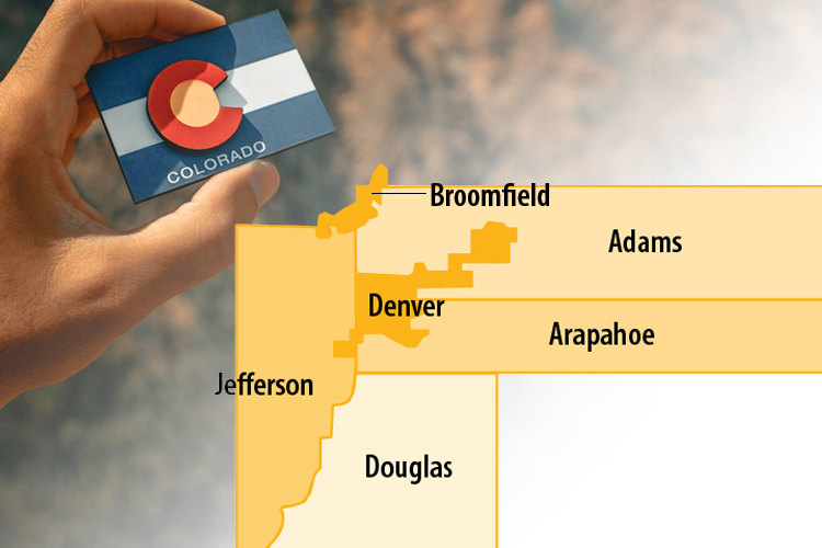 rhythms home care service areas map