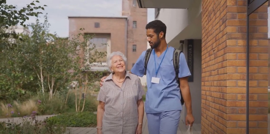 transitional care personal associate and client