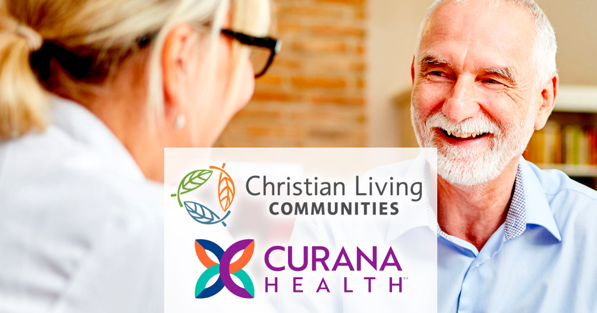 Christian Living Communites Senior Man with Doctor